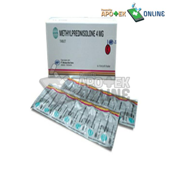 METHYLPREDNISOLONE 4 MG PROMED  BLISTER 10 TABLET