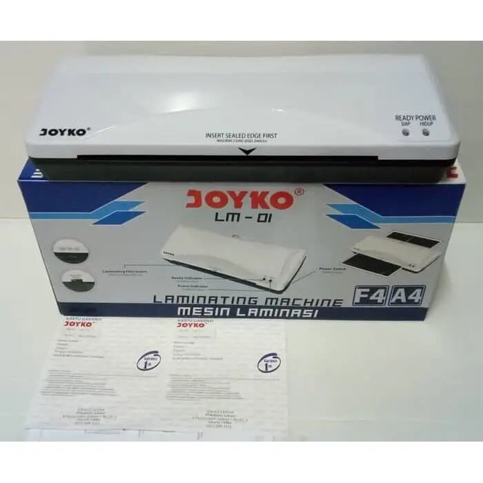 JOYKO LM-01 SIZE A4 & F4 - MESIN LAMINATING / LAMINATOR LOW WATT LM01