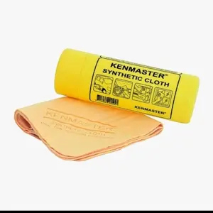Kain lap kanebo mobil KENMASTER / plas chamois yellow box KENMASTER