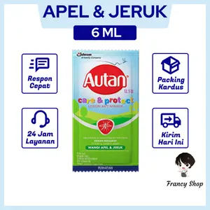 Autan Hand Body Lotion Anti Nyamuk Care & Protection Sachet 6 ml