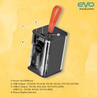 Gambar Hippo Powerbank EVO Reborn 20000mAh PD 22,5W QC PD OUTPUT - 20.000mAh, Yellow dari Hippo Indonesia Kota Administrasi Jakarta Pusat 4 Tokopedia