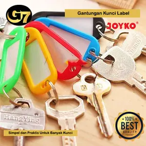 Gantungan Kunci Label Joyko Name Tag Penanda Kunci Pintu Loker Lemari
