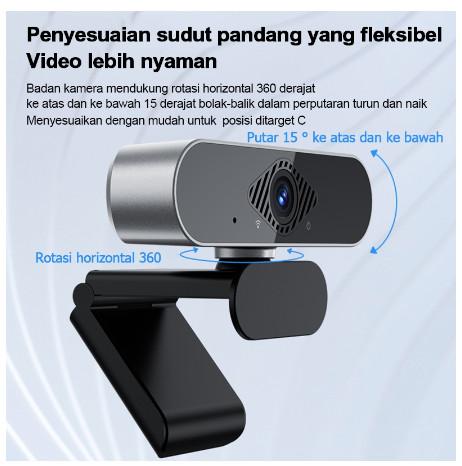 Gambar Webcam Pc 4K 1080P Usb Kamera Full Hd Camera With C dari muhtartrends Kota Yogyakarta Tokopedia
