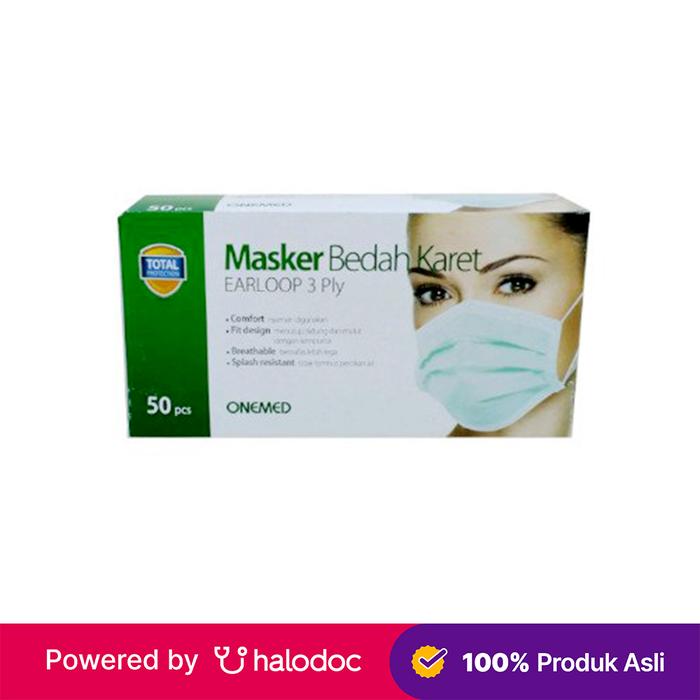 Gambar Onemed Masker Earloop 50 Pieces (Random Warna) dari Apotik Adapotek Renon Kota Denpasar Tokopedia
