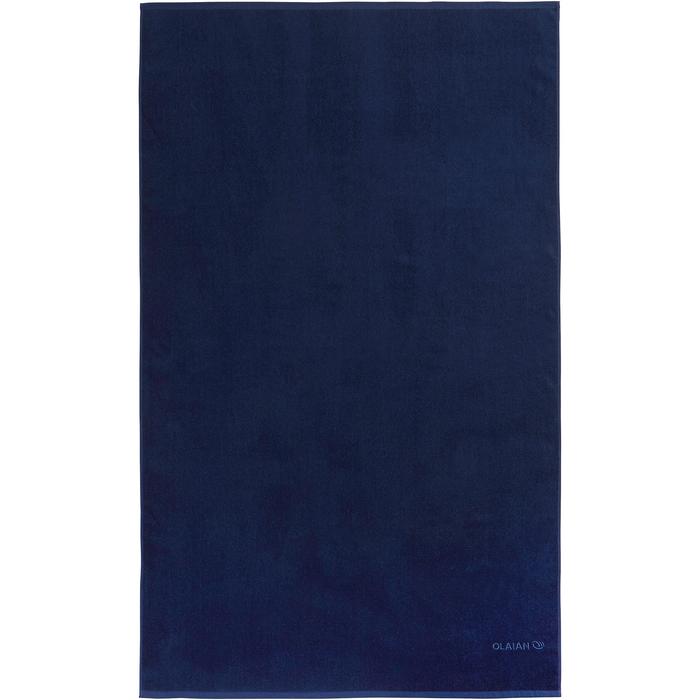 Gambar DECATHLON OLAIAN Handuk Basic L - Biru Tua - 8354455 dari decathlon indonesia Kota Administrasi Jakarta Selatan Tokopedia