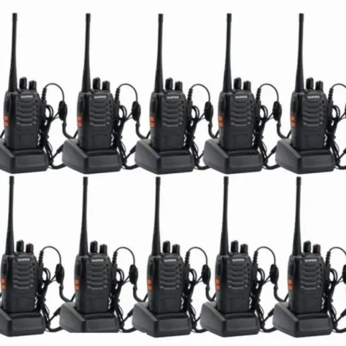 PAKET MURAH 10 UNIT 888-S 888s HT Handy Talky Walkie talkie 888s