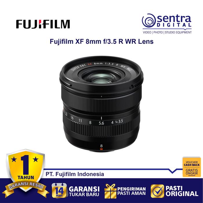 Gambar Fujifilm XF 8mm f/3.5 R WR Fujinon Lens dari Sentra Digital Kota Surabaya Tokopedia