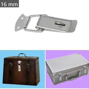 Kunci Peti Pengait Spring Loaded Buckle Lock Stainless Steel - J107