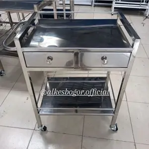 Trolley Instrumen 2 Susun - RAMAWI ALKES