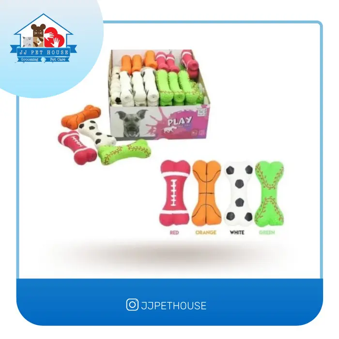 MAINAN ANJING ATHLETIC BONES - 30 X 27 X 18,5 CM