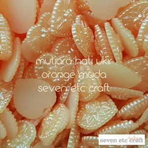 Mutiara Hati Ukir ORANGE MUDA
