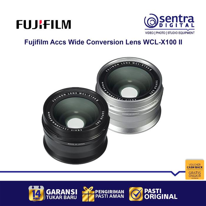 Gambar Fujifilm Wide Conversion Lens WCL-X100 II For X100 X100S X100T X100V dari Sentra Digital Kota Surabaya Tokopedia