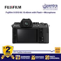 Gambar Fujifilm X-S10 Kit 15-45mm with MIC-ST1 Microphone + EF-X500 Flash dari Sentra Digital Kota Surabaya 2 Tokopedia
