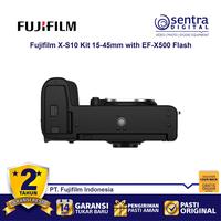 Gambar Fujifilm X-S10 Kit 15-45mm with EF-X500 Flash Speedlite dari Sentra Digital Kota Surabaya 4 Tokopedia