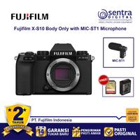 Gambar Fujifilm X-S10 Body Only with MIC-ST1 Microphone Shotgun dari Sentra Digital Kota Surabaya 1 Tokopedia