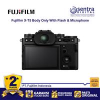Gambar Fujifilm X-T5 Body Only Black with MIC-ST1 Microphone + EF-X500 Flash dari Sentra Digital Kota Surabaya 2 Tokopedia