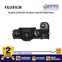 Gambar Fujifilm X-S10 Kit 15-45mm with EF-X500 Flash Speedlite dari Sentra Digital Kota Surabaya 3 Tokopedia
