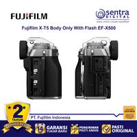 Gambar Fujifilm X-T5 Body Only Silver with EF-X500 Flash Speedlite dari Sentra Digital Kota Surabaya 4 Tokopedia