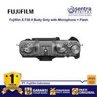 Gambar Fujifilm X-T30 II Body Only Silver with MIC-ST1 Mic + EF-X500 Flash dari Sentra Digital Kota Surabaya 3 Tokopedia