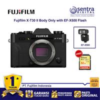Gambar Fujifilm X-T30 II Body Only Black with EF-X500 Flash Speedlite dari Sentra Digital Kota Surabaya 1 Tokopedia