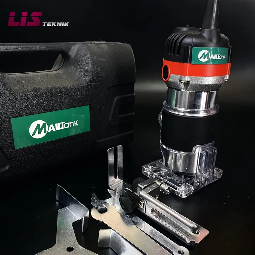 Mesin Mailtank Sh-155 Profil Router Trimmer Kayu Ukir 6Mm Trimer Tahan