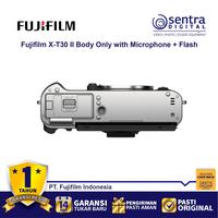 Gambar Fujifilm X-T30 II Body Only Silver with MIC-ST1 Mic + EF-X500 Flash dari Sentra Digital Kota Surabaya 4 Tokopedia