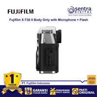 Gambar Fujifilm X-T30 II Body Only Silver with MIC-ST1 Mic + EF-X500 Flash dari Sentra Digital Kota Surabaya 5 Tokopedia