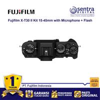 Gambar Fujifilm X-T30 II Kit 15-45mm Black with MIC-ST1 Mic + EF-X500 Flash dari Sentra Digital Kota Surabaya 3 Tokopedia