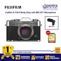 Gambar Fujifilm X-T30 II Body Only Silver with MIC-ST1 Microphone Shotgun dari Sentra Digital Kota Surabaya 1 Tokopedia