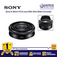 Gambar Sony E 20mm F/2.8 Bundling With Sony Ultra Wide Converter VCL-ECU2 dari Sentra Digital Kota Surabaya 1 Tokopedia