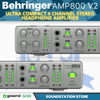 Gambar BEHRINGER AMP800 V2 Ultra Compact 4 Channel Stereo Headphone Amplifier dari SoundStation Store Kota Tangerang Selatan 2 Tokopedia