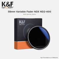 Gambar KNF Concept 58mm Lens Filter Variable ND2-400 Multi Coating Filter K&F dari Astra Foto Kota Administrasi Jakarta Pusat 2 Tokopedia