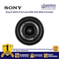 Gambar Sony E 20mm F/2.8 Bundling With Sony Ultra Wide Converter VCL-ECU2 dari Sentra Digital Kota Surabaya 2 Tokopedia