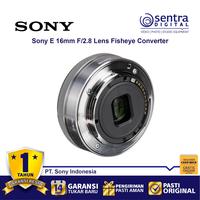 Gambar Sony E 16mm F/2.8 Lens Bundling With Sony Fish Eye Converter VCL-ECF2 dari Sentra Digital Kota Surabaya 3 Tokopedia