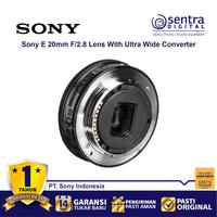 Gambar Sony E 20mm F/2.8 Bundling With Sony Ultra Wide Converter VCL-ECU2 dari Sentra Digital Kota Surabaya 3 Tokopedia