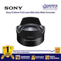 Gambar Sony E 20mm F/2.8 Bundling With Sony Ultra Wide Converter VCL-ECU2 dari Sentra Digital Kota Surabaya 4 Tokopedia