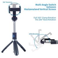 Gambar APEXEL Tongsis Selfie Tripod Mini dengan Bluetooth Shutter - APL-L01 - Black dari Astra Foto Kota Administrasi Jakarta Pusat 4 Tokopedia