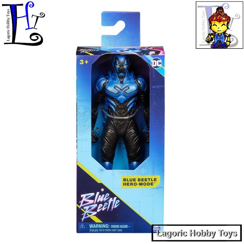 DC 6inch Blue Beetle Hero Mode Original Mainan Figure 1