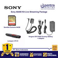 Gambar Sony A6400 kit Black Paket Livestreaming / Live Streaming Basic dari Sentra Digital Kota Surabaya 3 Tokopedia