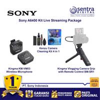 Gambar Sony A6400 kit Black Paket Livestreaming / Live Streaming Basic dari Sentra Digital Kota Surabaya 5 Tokopedia