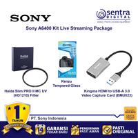 Gambar Sony A6400 kit Black Paket Livestreaming / Live Streaming Basic dari Sentra Digital Kota Surabaya 4 Tokopedia