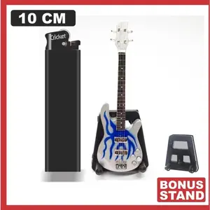 miniatur bass miniatur gitar miniatur gitar metallica koleksi gitar