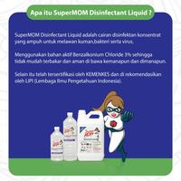 Gambar Desinfektan Liquid SuperMOM Anti Virus & Bakteri 1 Liter dari SuperMOM Shop Kota Semarang 4 Tokopedia