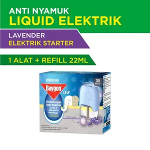 Baygon Liquid Electric Starter Pack / Obat Nyamuk Elektrik