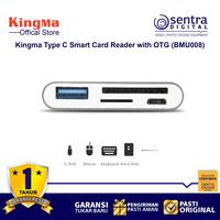 Gambar KINGMA Type C Card Reader USB 3.0 All-in-One OTG SD / TF for PC HP dari Sentra Digital Jogja Kab. Sleman 2 Tokopedia
