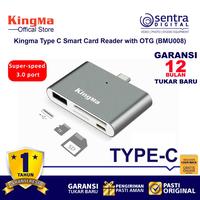 Gambar KINGMA Type C Card Reader USB 3.0 All-in-One OTG SD / TF for PC HP dari Sentra Digital Jogja Kab. Sleman 1 Tokopedia