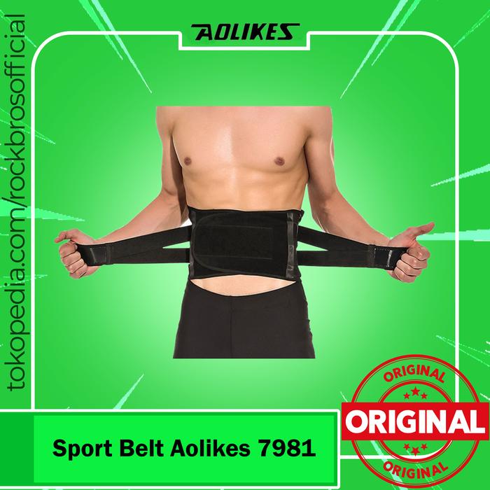 Gambar Sabuk Olahraga Aolikes 7981 Alat Bantu Korset Angkat Berat Gym Fitness - L dari Rockbrosindo Kota Surabaya Tokopedia