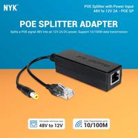 Gambar Poe Splitter Adapter With Power Input 48V To 12V 2A dari Gaming Plus Store Kota Surabaya 2 Tokopedia