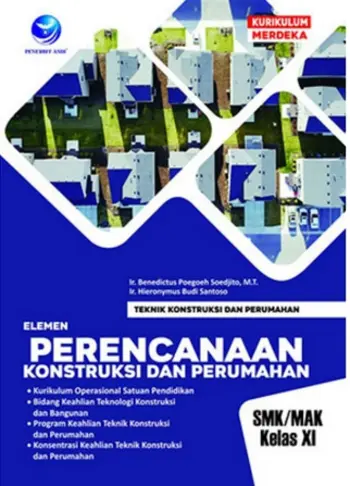 Buku Teknik Konstruksi dan Perumahan SMKK Kelas XI Kurikulum Merdeka