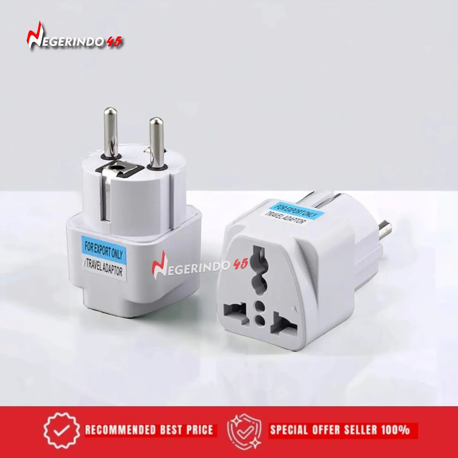 OVER STEKER ADAPTOR TRAVEL UNIVERSAL ADAPTER COLOKAN KAKI 3 KE 2